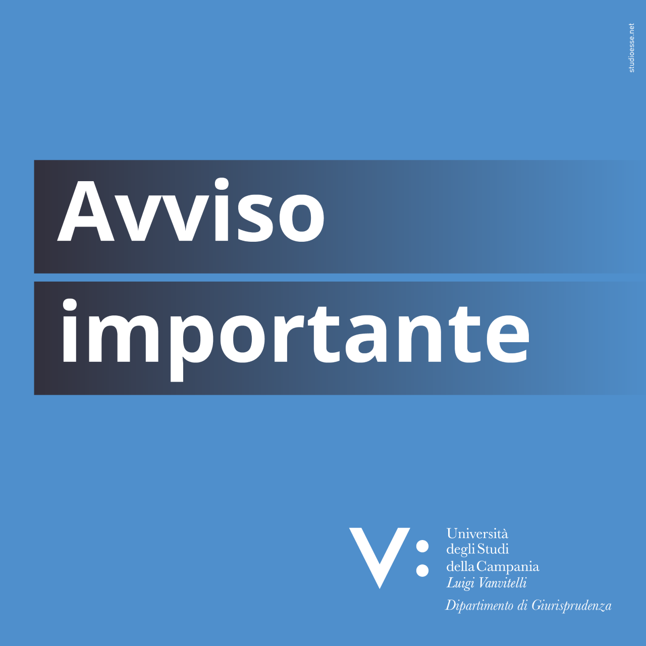 Avviso importante